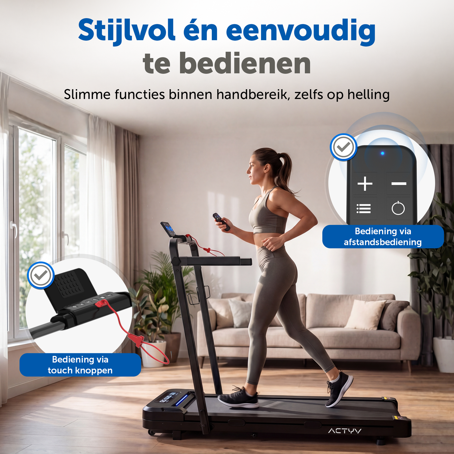 ACTYV Pro V3 Incline - met Helling 1-12km/u