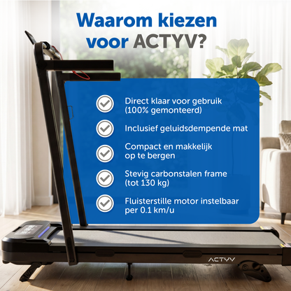 ACTYV Pro V3 Incline - met Helling 1-12km/u